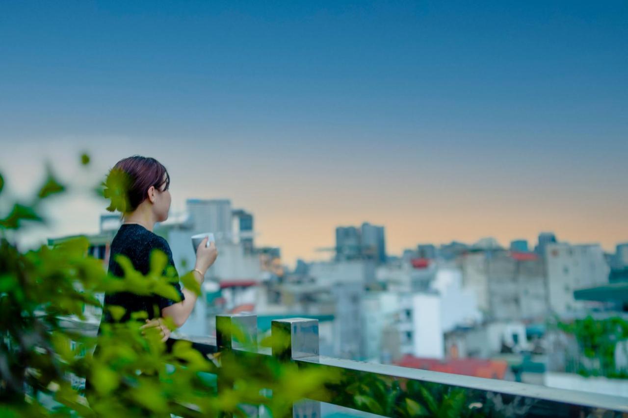 그레이스 호텔 Grace Hotel & Residence Hanoi Bagian luar foto